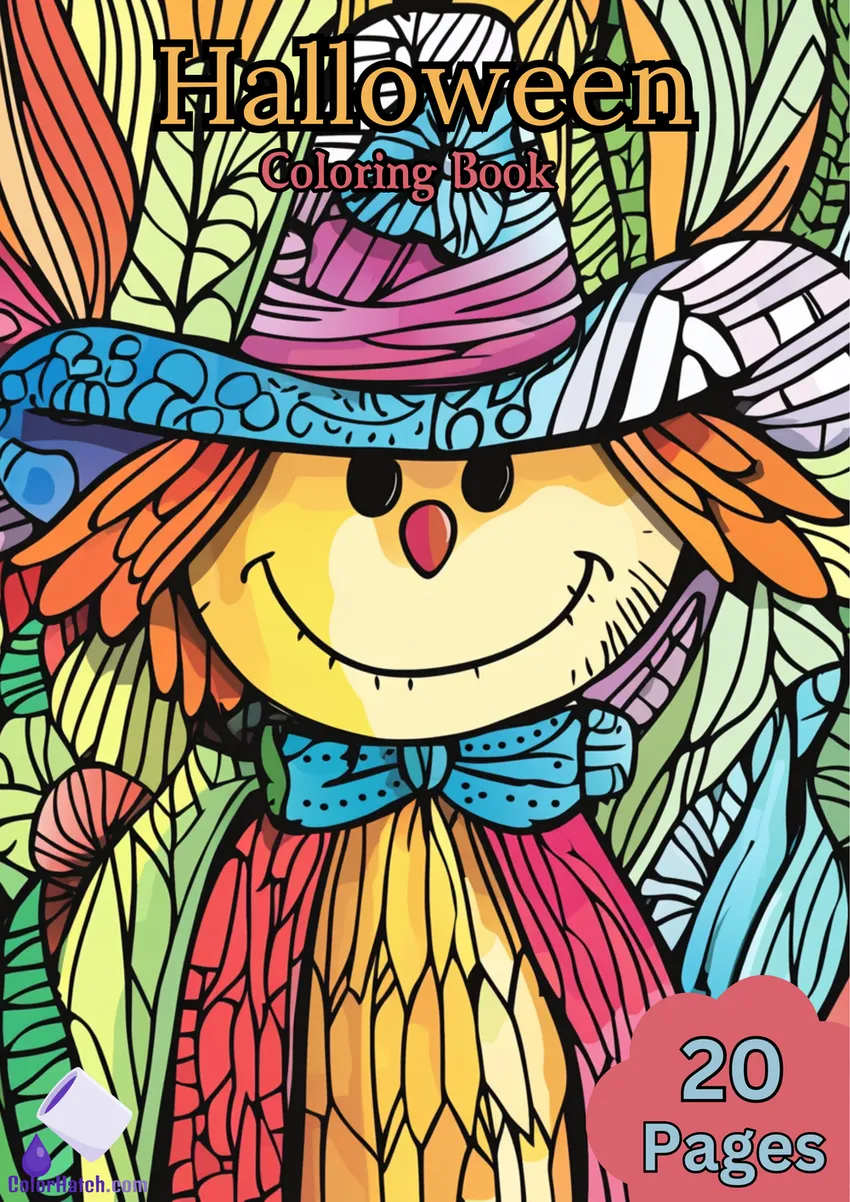 Halloween 1 Coloring Book